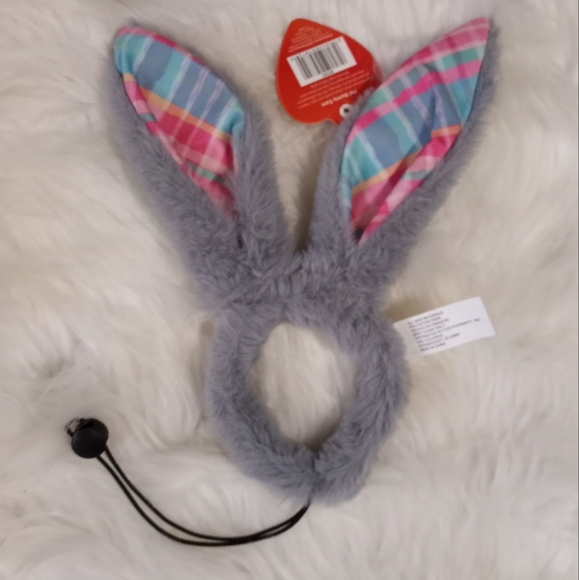 3 Pcs Easter Bunny Dog/Cat Outfit Includes FREE Dental Squeaky Fetch Anxiety Toy - Picture 8 of 11